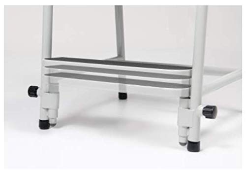 Lumex Everyday Hip Chair with Adjustable Footrest for Hip or Knee Surgery Recovery, Jade