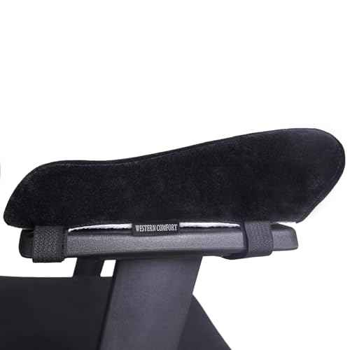 WESTERN COMFORT Thick Memory Foam Office Chair Arm Pads - Set of 2 Armrest Covers Provide Elbow Cushioning and Relieve Pressure (Ergonomic)