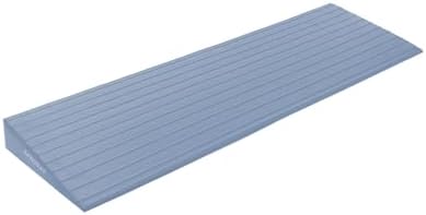 Threshold Ramp for Doorways 1.6"Rise- Odorless Indoor Entry Ramp- Non-Slip& Cuttable Handicap Ramp for Wheelchairs, Robot Vacuum Cleaners, Scooters, Strollers- Fog Blue- 1.6â³Rise (31.5â³Ã7.9â³)