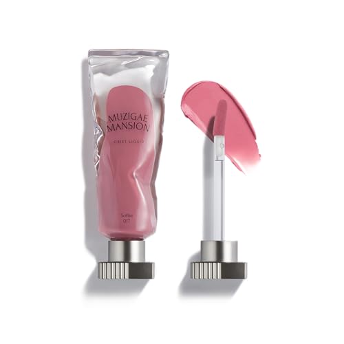 Objet Lip Stain (Unique Paint Tube Design) â Velvet Matte Tint, Long-Lasting Waterproof Lipstick, Hydrating Korean Makeup, Red & Rose Gloss, K-Beauty Tinted Lipstain (17 SOFTIE)