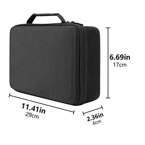 co2CREA Hard Case Replacement for AuKing Projector 2025 Upgraded Mini Projector 7500 lumens Multimedia Home Theater Video Projector