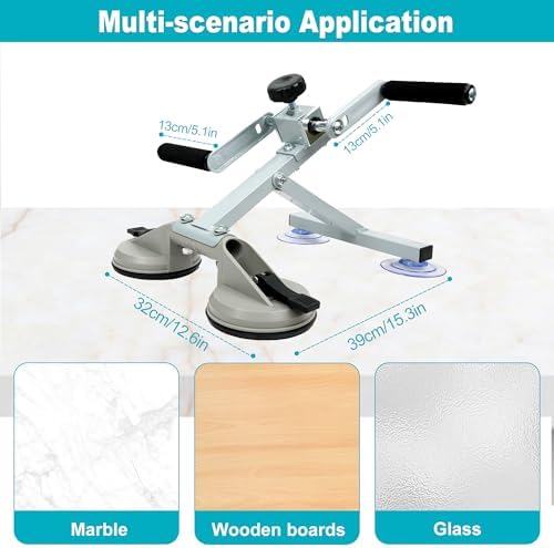 Arm Bike for Physical Therapy, Hand Arm Bike for Physical Therapy Table Top, Hand Cycle Exerciser Pedal for Seniors Upper Body, Portable Home/Office Stroke Rehab Equipment for Arm Shoulder Wrist 