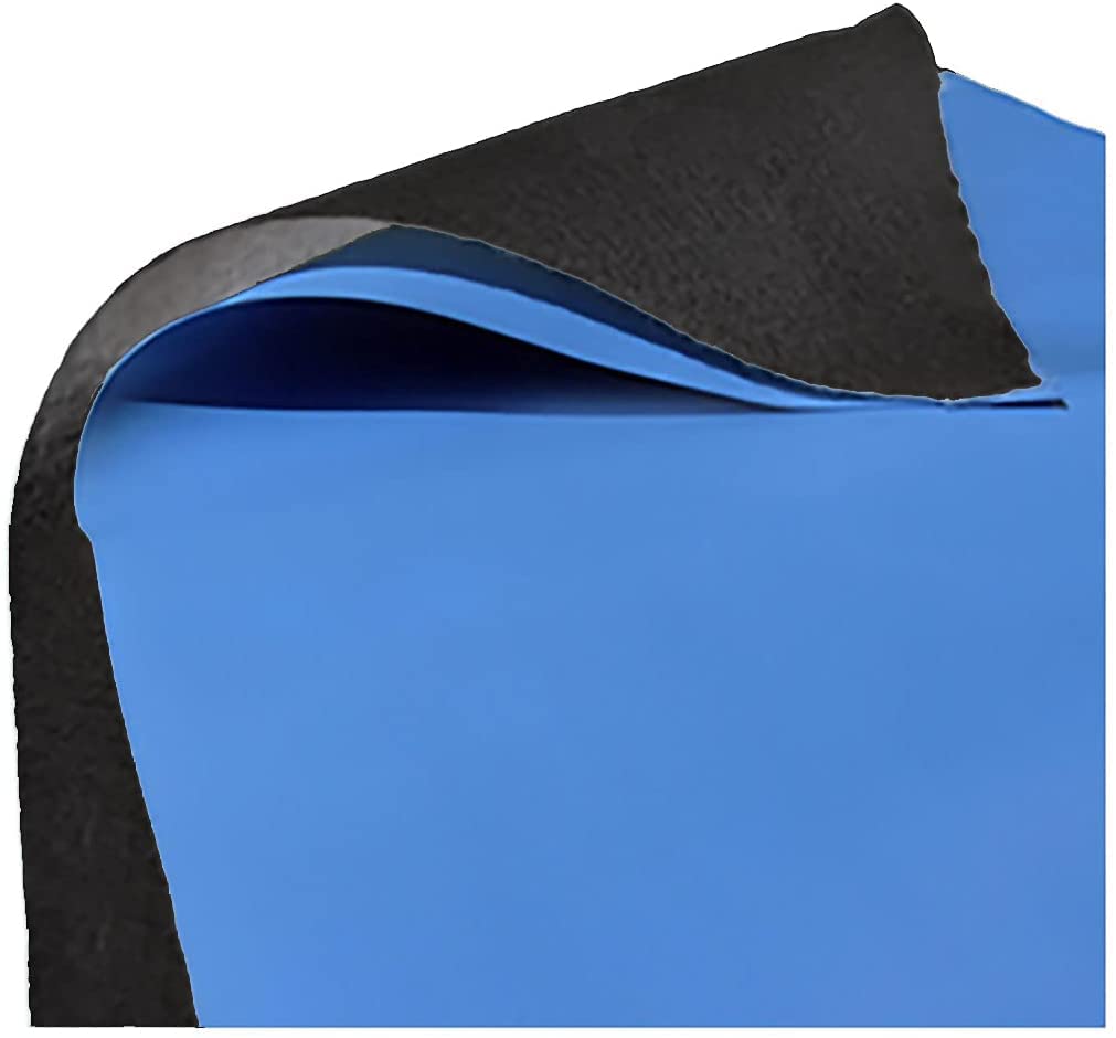 Liner Life Above Ground Pool Liner Pad 18' x 33' Oval, Protects the Bottom of Aboveground Pool and Extends Life of the Liner, Strong and Durable Puncture Resistant Polyester Geotextile Material, Black