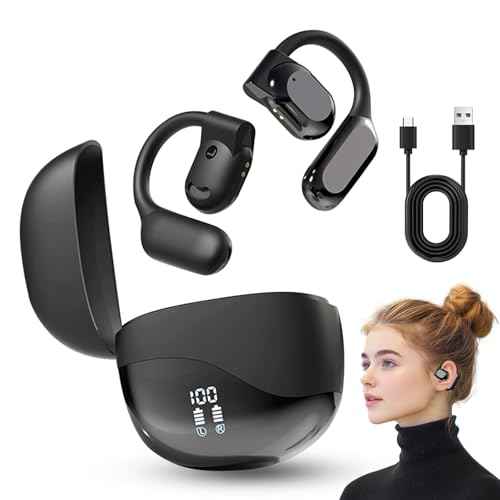 AI Language Translation Earbuds Supports Real-Time Translation in 144 Languages Accents Comfortable Wireless Design Perfect for Fluent Communication in Travel Business and Global Networking