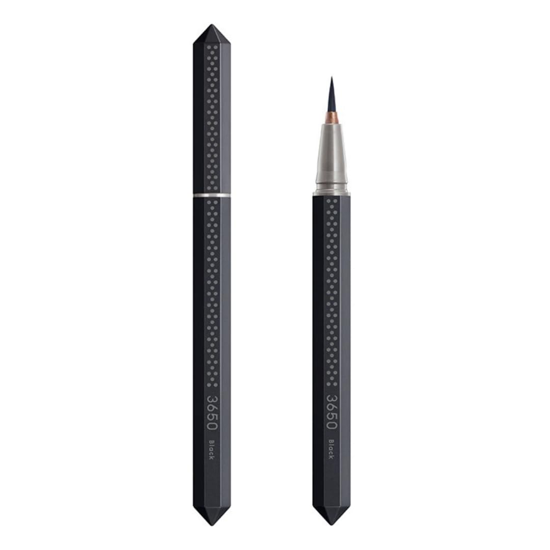 3650 3650 Black Liquid Eyeliner | Waterproof, Smudgeproof, Long Lasting and Quick Dry Formula