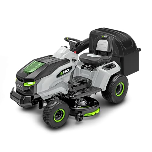 EGO Power+ T6 Lawn Tractor Bagging Kit Includes Lawn Tractor Bagger, (2) Bagging Blades, and Counterweights - ABK4200T