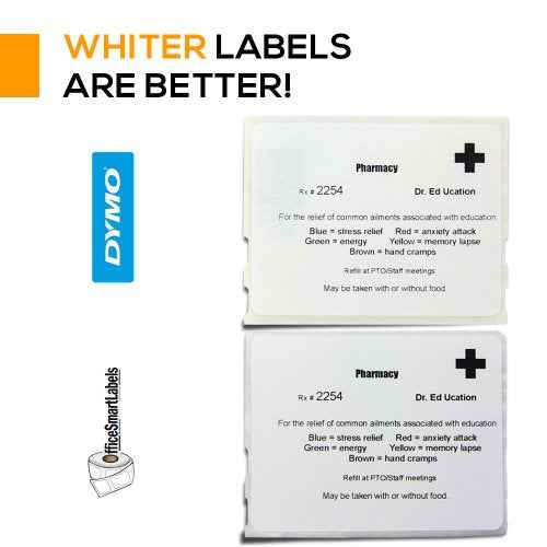 OfficeSmartLabels 2-1/8 x 2-3/4 inch Veterinary Diskette Media Labels, Compatible with 30324 (6 Rolls / 400 Labels Per Roll)