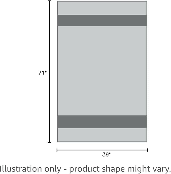 LANE LINEN Beach Towel - Beach Towels Oversized, Pre-Washed Large Beach Towels, Sandless Beach Towel, Quick Dry Travel Towel, Large Pool Towels, 39"x71" - Baltic