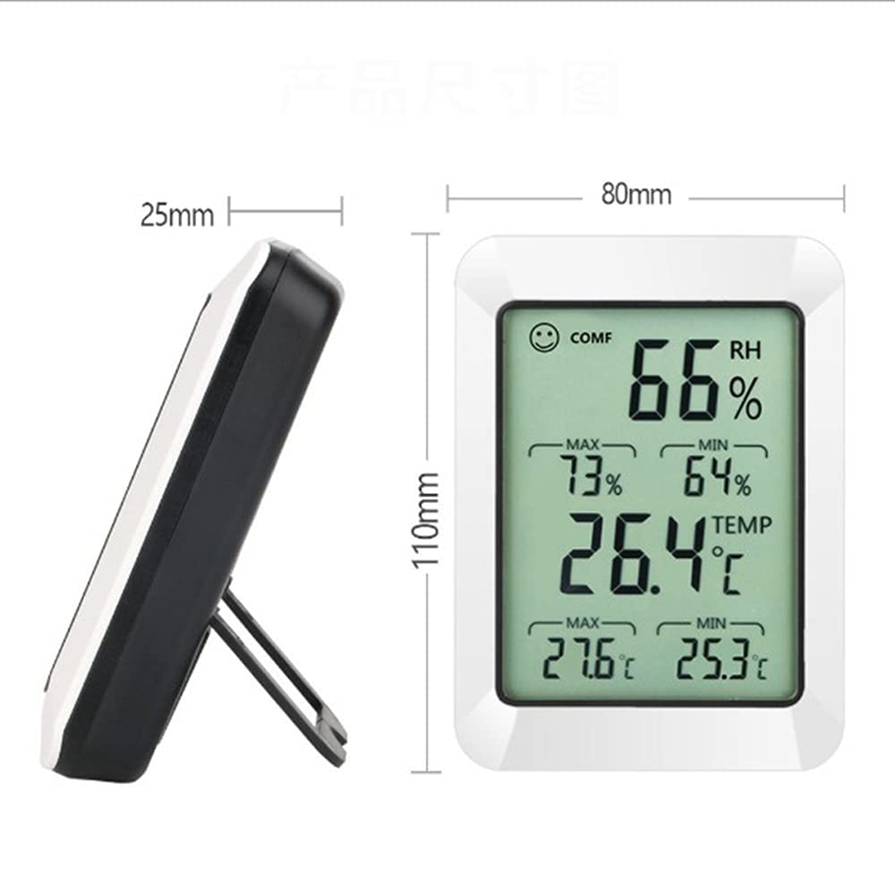 HIONJIN Digital Thermometer Hygrometer Room Indoor Temperature Sensor Humidity Meter Hygrometer