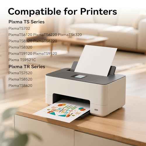 YOUTOOK PGI-280XXL CLI-281XXL Ink Cartridges, Printer Work with PIXMA TS6120 TS6220 TS6320 TS8120 TS8220 TS8320 TR7520 TR8520 TR8620 TS9120 TS9520 TS9521C TS702 Printer