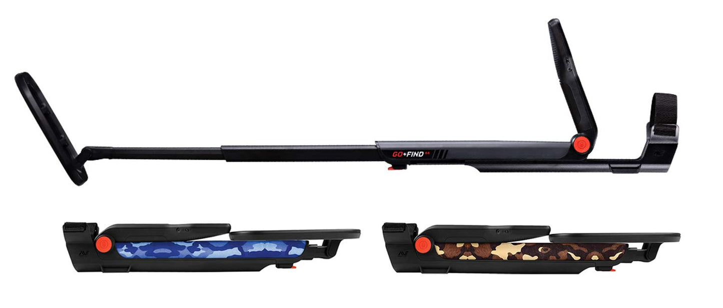Minelab GO-FIND 44 High-Power Ultra-Light Metal Detector for Adults with 10" Waterproof Coil