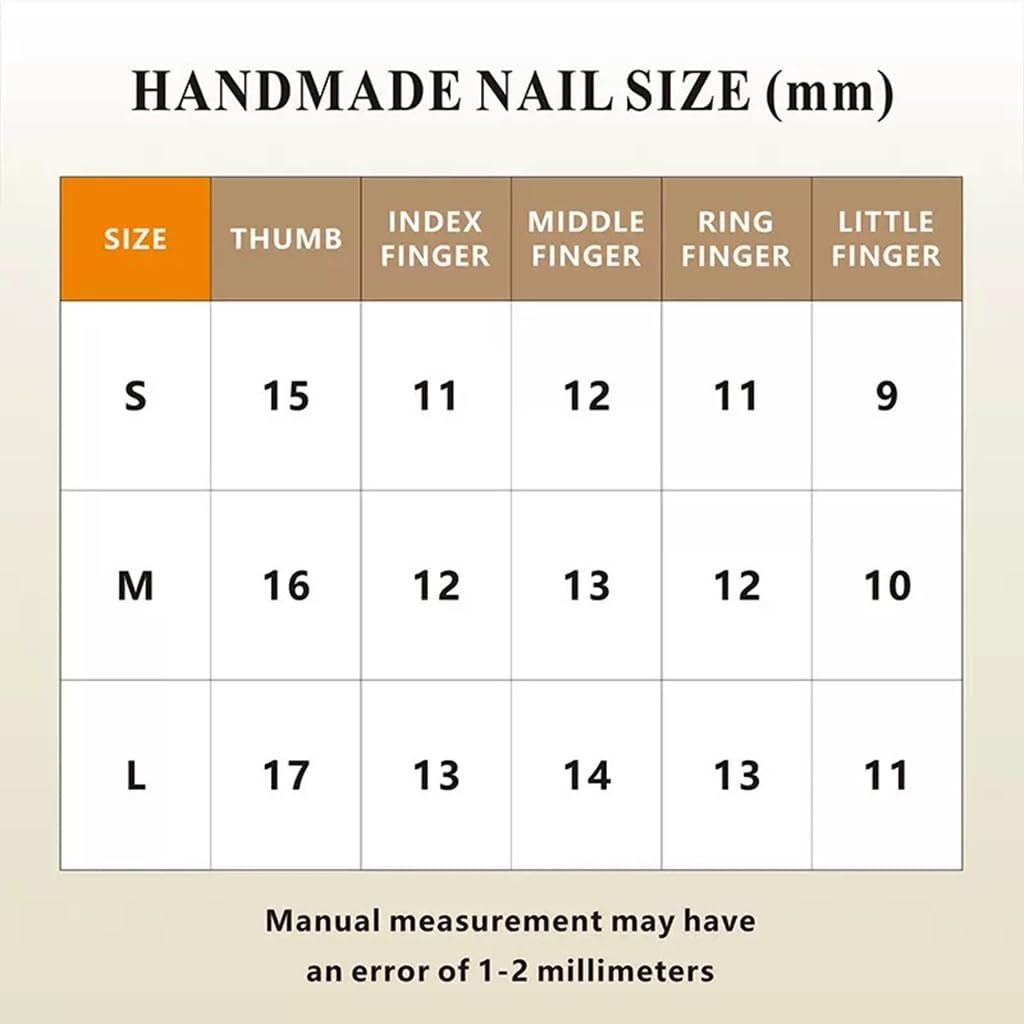 Medium Press on Nails Almond - Handmade Fake Nails with 3D Bow Cherry Design - Red Full Cover Glue on False Nails for Women - (Size M)