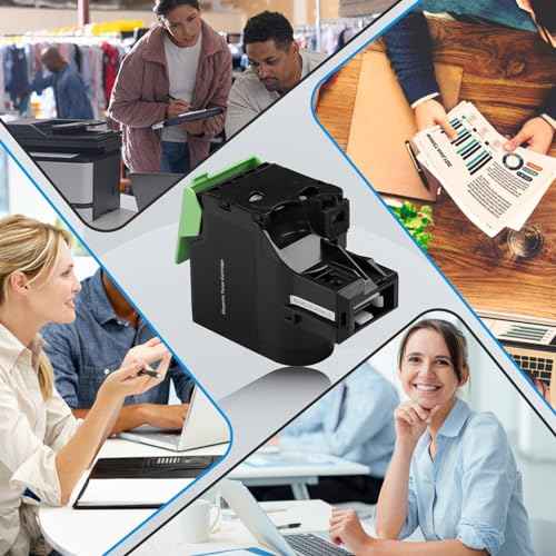 C231HK0 Black Toner Cartridge Compatible with Lexmark C2325 C2325dw MC2325 MC2325adw C2425 C2425dw MC2425 MC2425adw C2535 C2535dw MC2535 MC2535adwe MC2640 MC2640adwe Printer, 3000 Page Yield