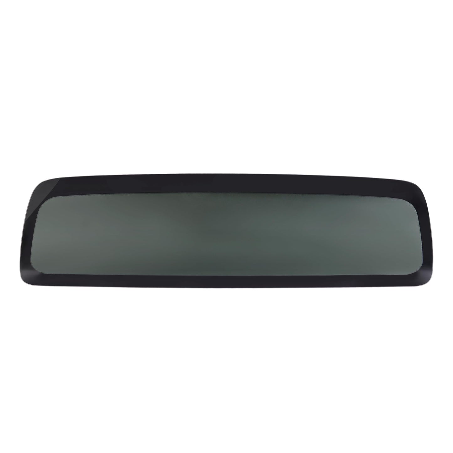 HECASA Privacy Stationary Rear Window Back Glass Compatible with 2008-2016 Ford F250 F350 F450 F550 2008-2022 F650 F750 2-Door Standard & Extended Cabs/4-Doors Crew Cab Dark Tinted Tempered Glass