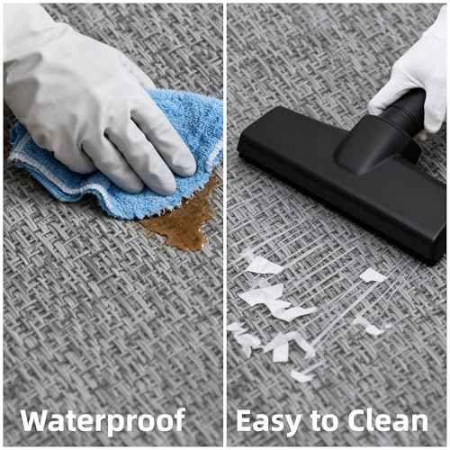 Office Chair Mat for Hardwood Floors,Thick Rubber Mat ? Heavy Duty Anti-Slip Protection for Rolling Chairs, Home Office Desk Rug (Dark Grey, 45"¡¿53")