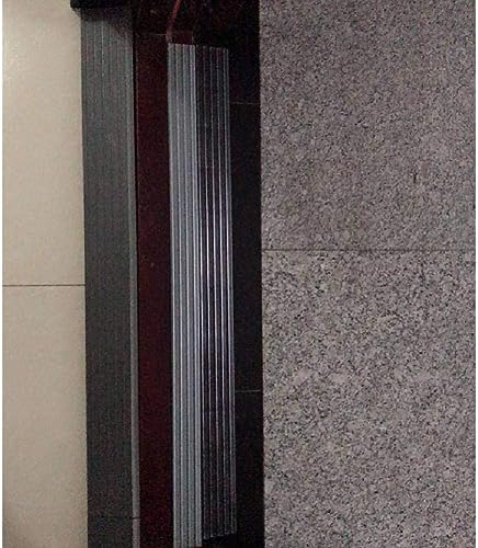 Bilaida 1.2" Rise Solid Rubber Threshold Ramp, 1500 LBS Capacity, 39" Wide Non-Slip Wheelchair Ramp for Doorway Indoor or Outdoor, Bathroom, Garage and Supermarket Entrance, Cuttable (1.2" H, 1)