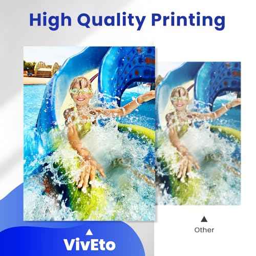 SJIC22P Ink Cartridge (with New Chip) Replacement for SJIC22P C33S020577 C33S020581 C33S020582 C33S020583 Ink for ColorWorks TM-C3500 TM-C3510 TM-C3520 Printer Ink, 4-Pack TM-C3500 Ink Refill