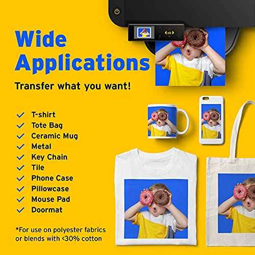 Printers Jack 440ml Sublimation Ink for Supertank Inkjet Printer ET-2400 ET-2720 ET-2760 ET-2800 ET-2803 ET-2830 ET-4800 ET-3760 ET-2850 ET-7720 /Upgrade Version/Offer Free ICC Printing