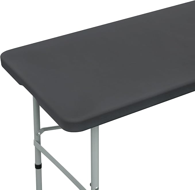 Fitted Rectangle Tablecloth 20 x 30 Inch Elastic Table Cloth for 2.5ft Table, Stretch Spandex Tables Cover Grey Washable Polyester Tables Top Cap Cover for Dining Picnic Camping Indoor and Outdoor