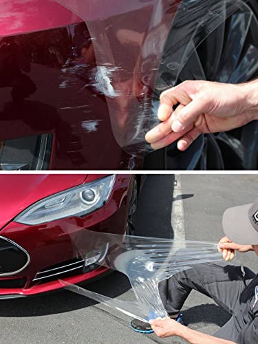 VViViD Clear Gloss Paint Protection Anti-Scratch Film Vinyl Sheet 300" x 54" (Bulk Roll)