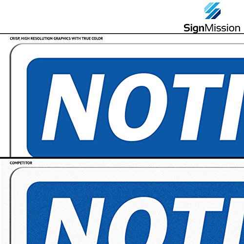 OSHA Notice Sign - Private Property No Public Access Beyond | Aluminum Sign | Protect Your Business, Work Site, Warehouse & Shop Area | Made in The USA