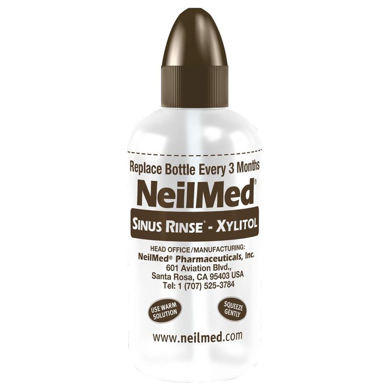 NeilMed Sinus Rinse Kit with Xylitol, 50 Count (Pack of 1)