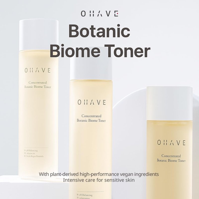 OHAVE Hydrating Facial Toner with Botanical Extracts β Soothing, Nourishing, and pH-Balancing β Suitable for All Skin Types, 150ml