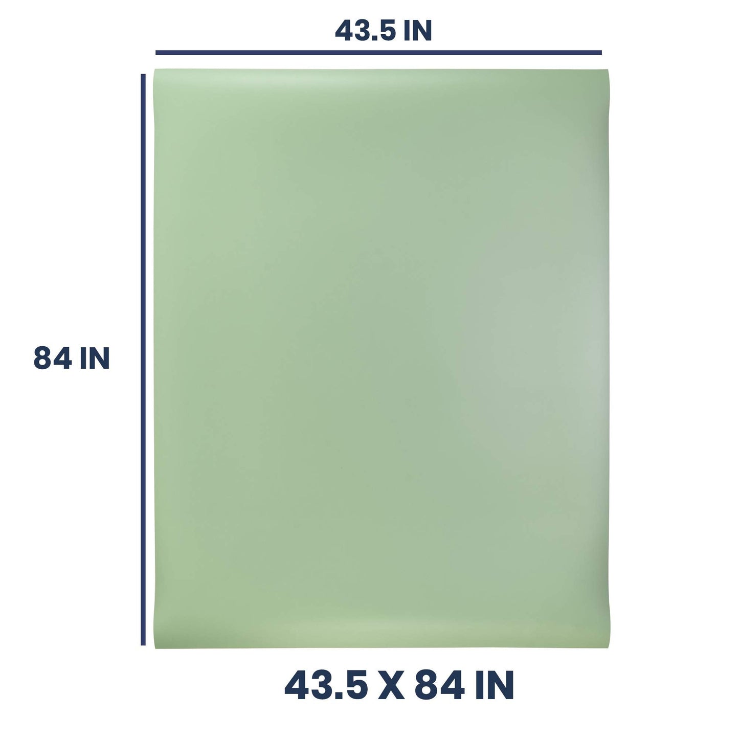Pacific Arc Vinyl Board Cover. Self Healing and Stain Resistant Green/Ivory Sheet, 43.5 inches by 84 inches