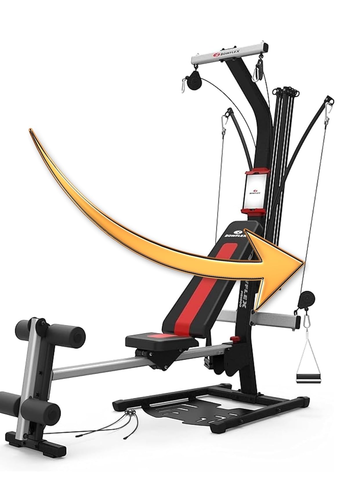 TreadLife Fitness 43" Cables w/Hook Assembly (2 x Cables) - Replacement for Most Bowflex Gyms - (Pair)"