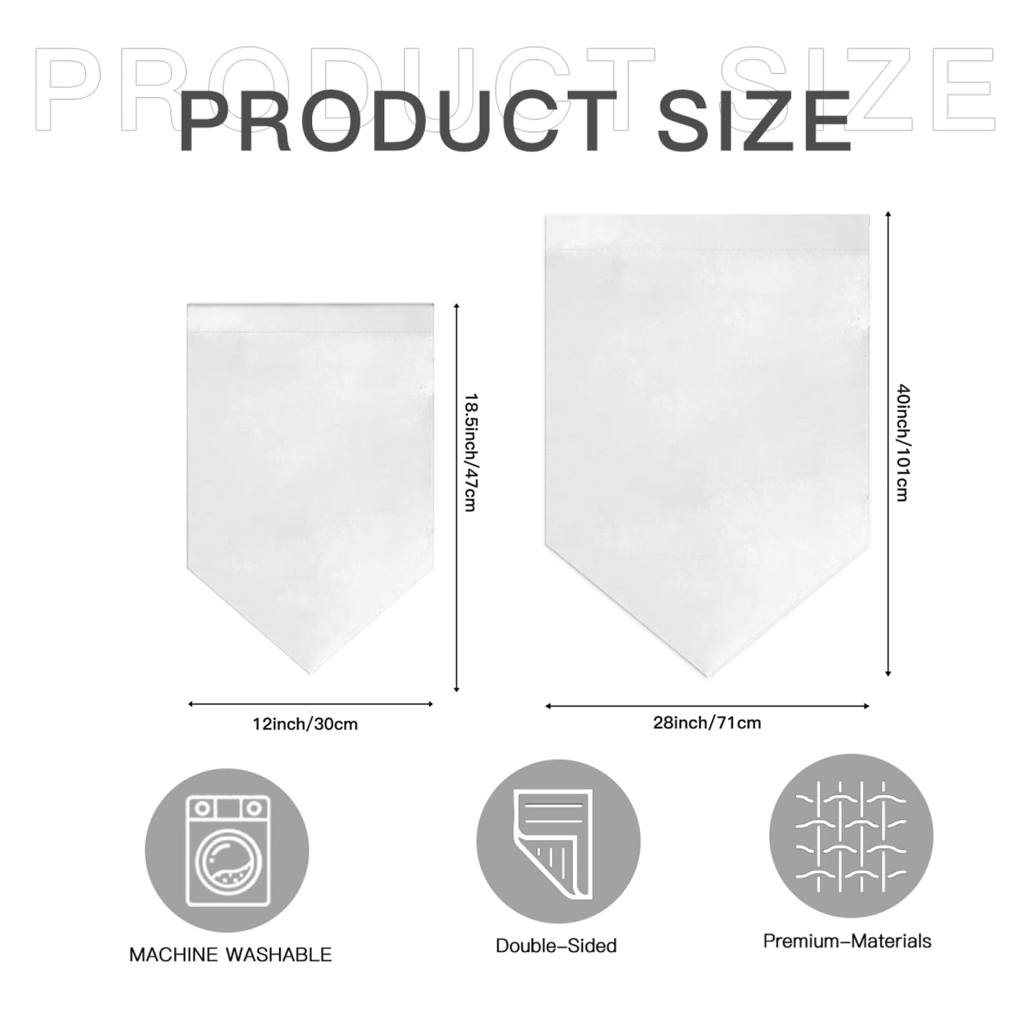 Custom Garden Flag for Outdoor Personalized Yard Flags Add Your Picture/Photo/Logo/Text,Customized Double Sided Flag Banner for Home Wall Decoration (12"x18.5")