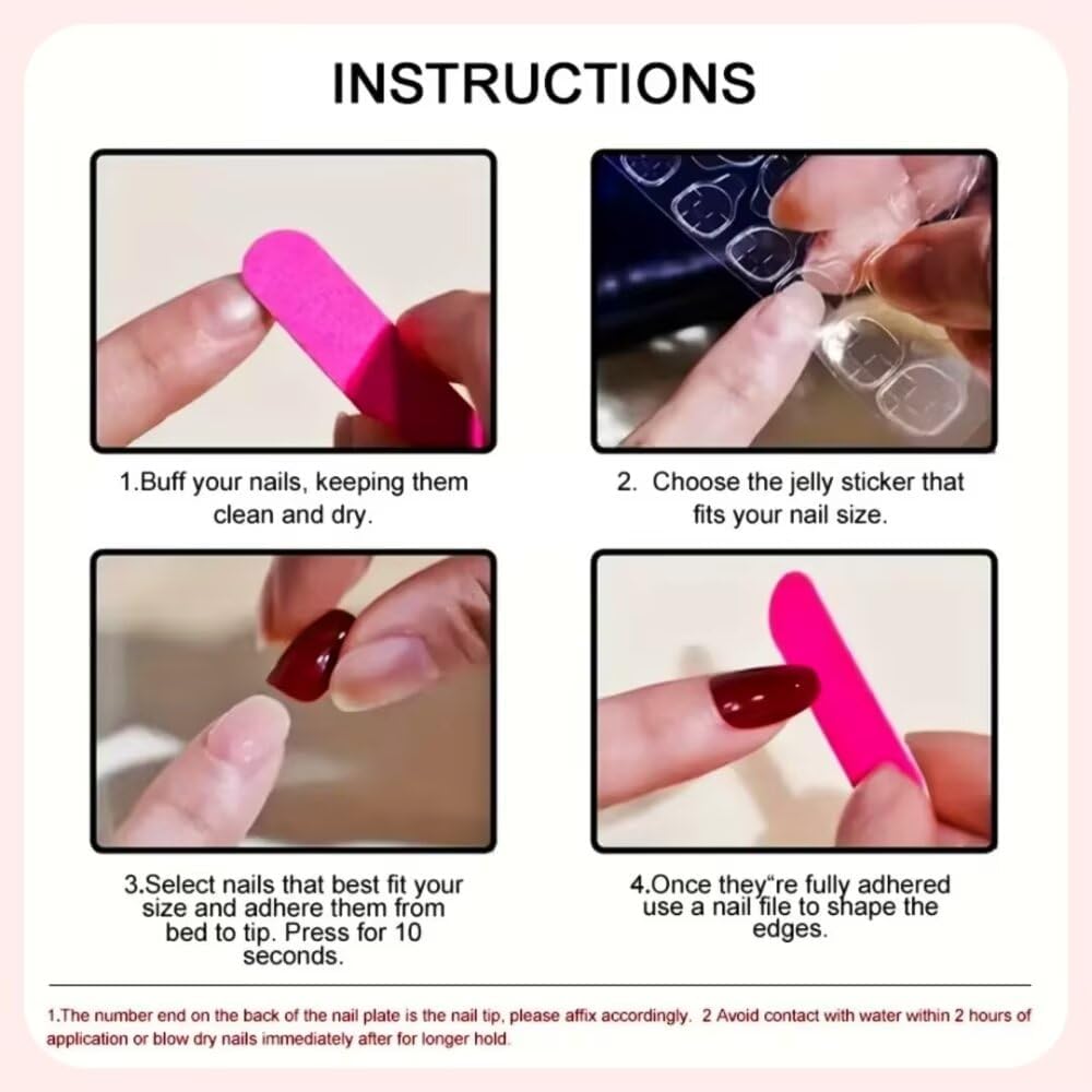 MXYIYANR Press On Nails - Handmade Nails Yellow Duck Nails for Women, French Pearl Tips Luxury Reusable Stick On Fake Nails, DIY Art Decorate with Nail File Kit (SIze S)