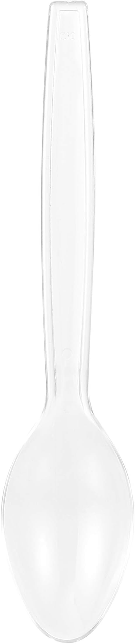 Glad Clear Disposable Cutlery Set with Heavy Duty Plastic Forks, Knives, and Spoons, Reusable Dishwasher Safe Plastic Utensils for Parties and Everyday Use, 24 Count (Pack of 3)