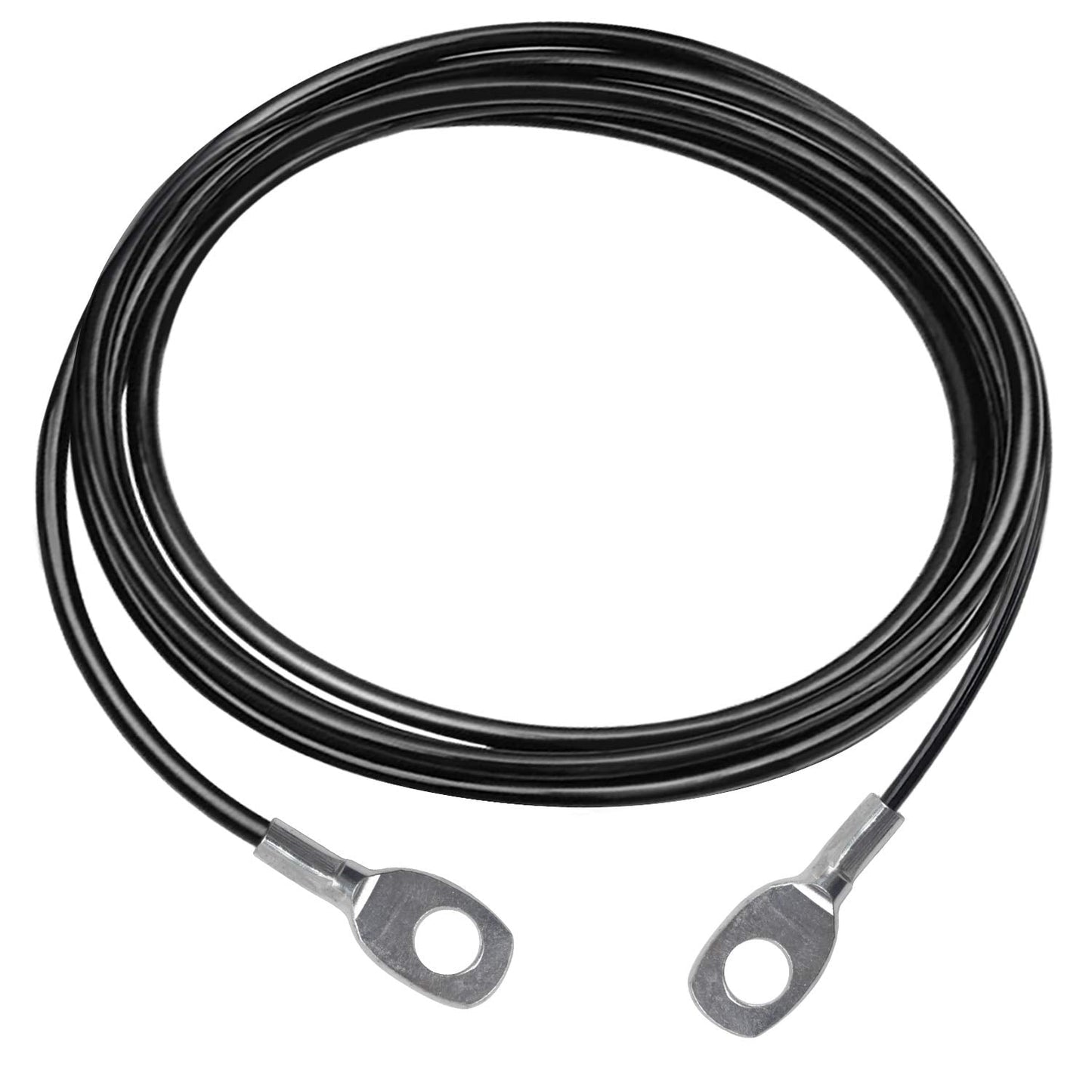 LFJ Replacement Gym Cable Fitness Pulley Cable Steel Wire Rope for Cable Machine Home Gym Weight Lift Pulley System (Fixed Length, 79")"
