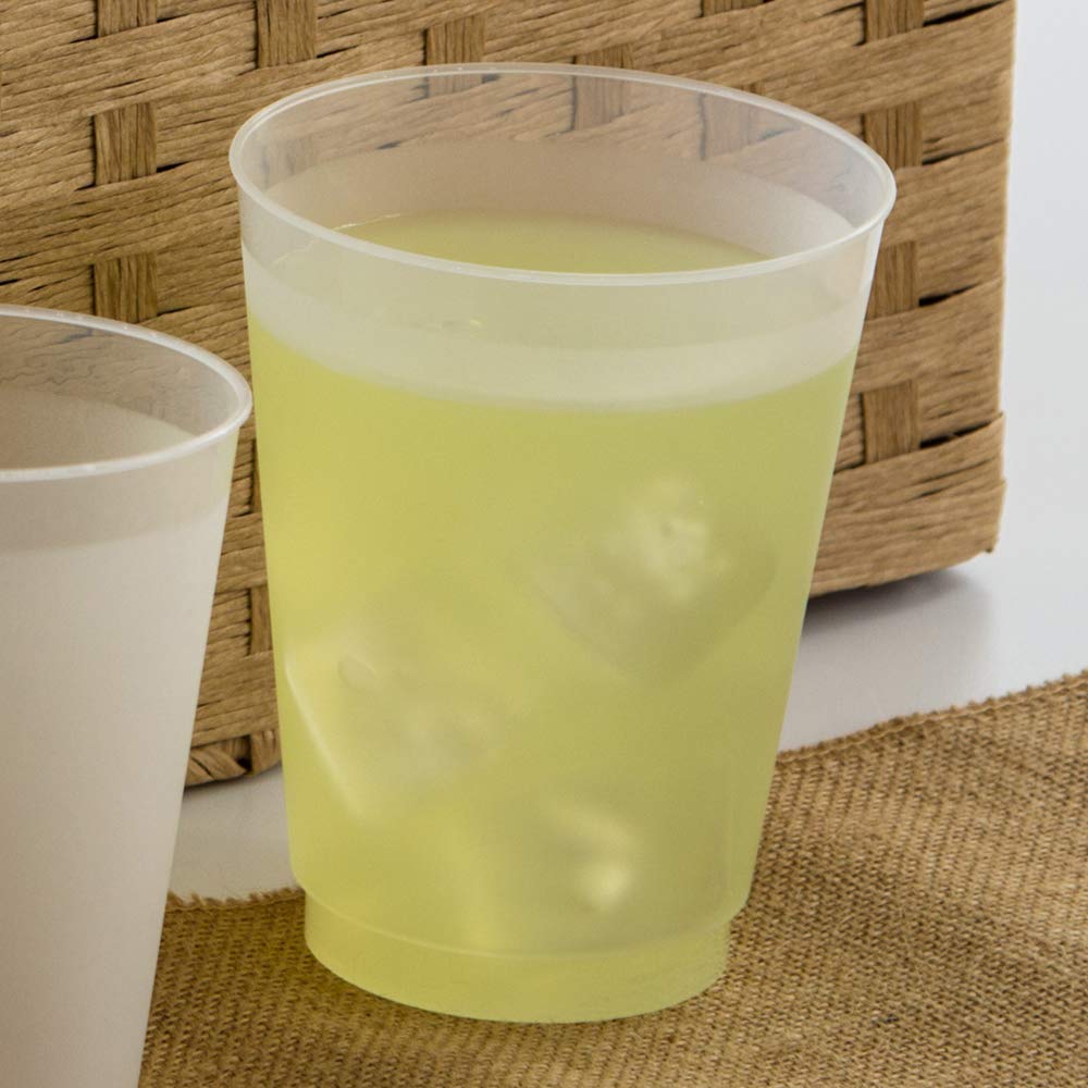 Frost-Flex Plastic Drinking Cup, 16-Ounce, Frosted (500-Count)