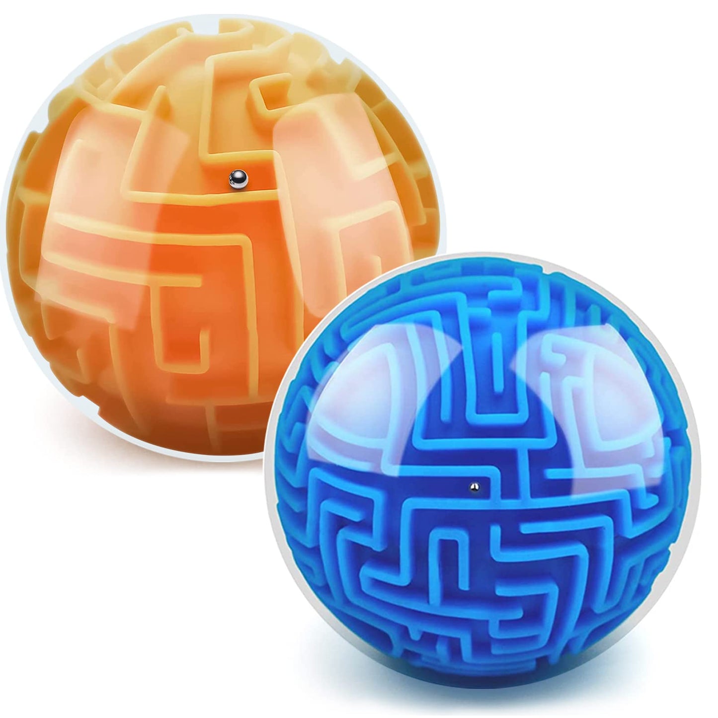 YongnKids Amaze 3D Memory Sequential Maze Ball Puzzle Toy Gifts for Kids Adults - Challenges Game Lover Tiny Balls Brain Teasers Game (Green)