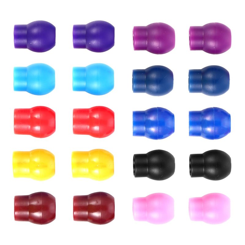 GLEAVI 8pcs Stethoscope Earplugs Replacement White : Stethoscope Ear Tips Replacement Stethoscope Ear Pieces Earbuds for Stethoscope Parts Accessories White
