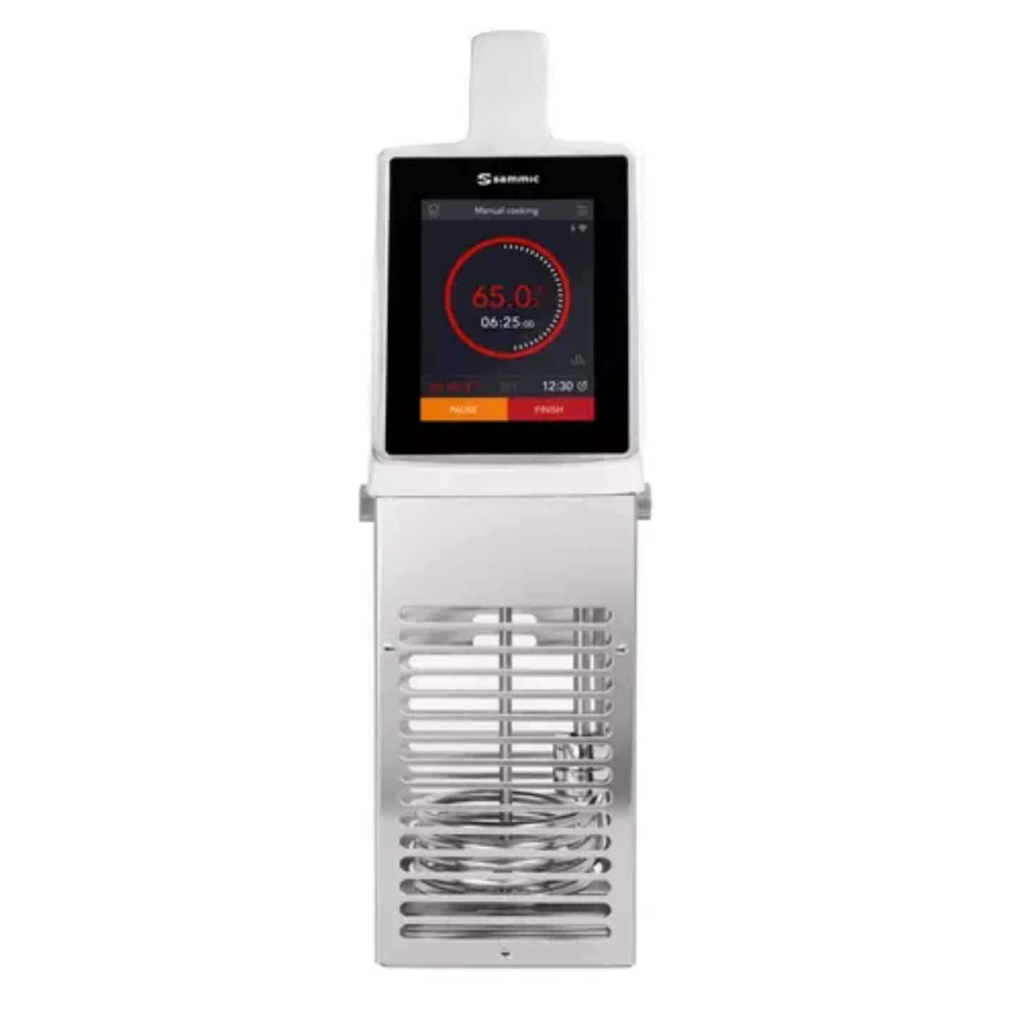 Sammic SMARTVIDE XL (1180402) Sous Vide Cooker, 120 L/30 Gal Immersion Circulator with Stirrer, 5" Touch Screen, 41°F-203°F Range, Bluetooth and Wi-Fi, Timer, Stainless Steel, 3.5 HP, 208 V