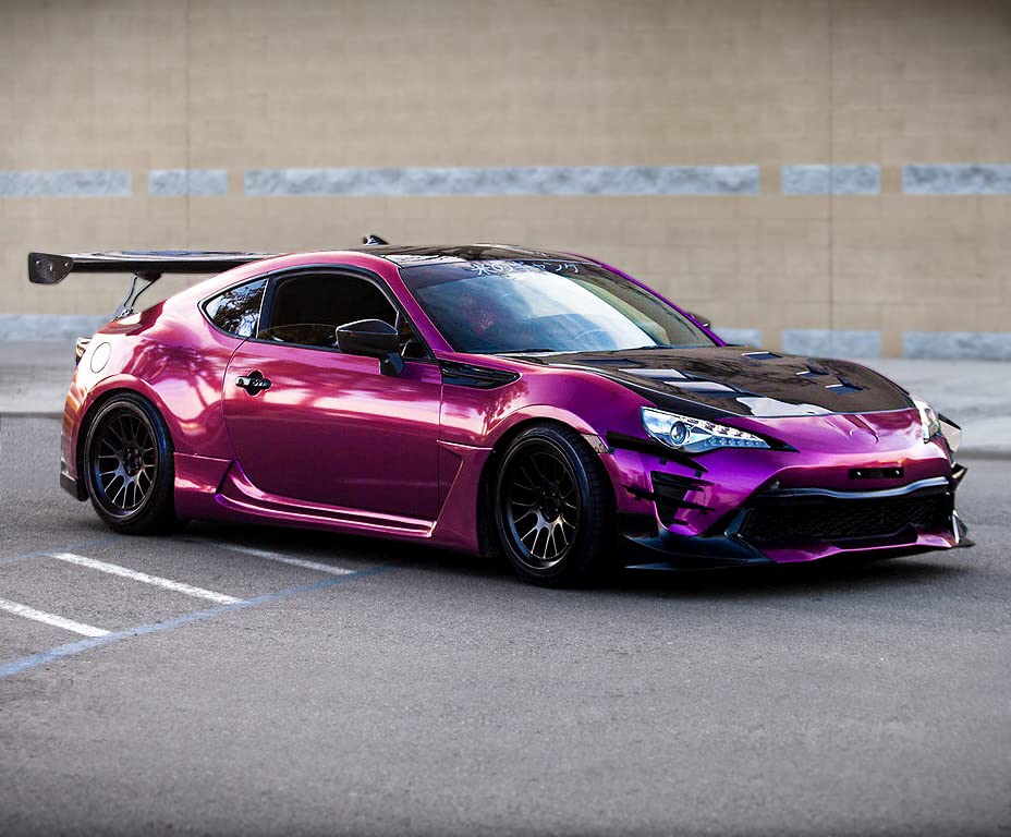 VViViD+ Gloss Metallic Joker Purple Premium Vinyl Wrap Film (50ft x 5ft)