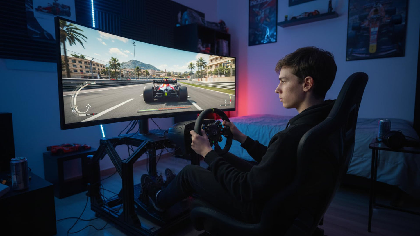 INNOCN 45" 5K2K 5120 x 1440P 120Hz Curved Ultra Widescreen Monitor, R1500, HDR400, USB C 65W, PIP/PBP Screen Split, Gaming, Editing, Productivity, AI Workflow, Speaker, Adjustable Mountable Stand