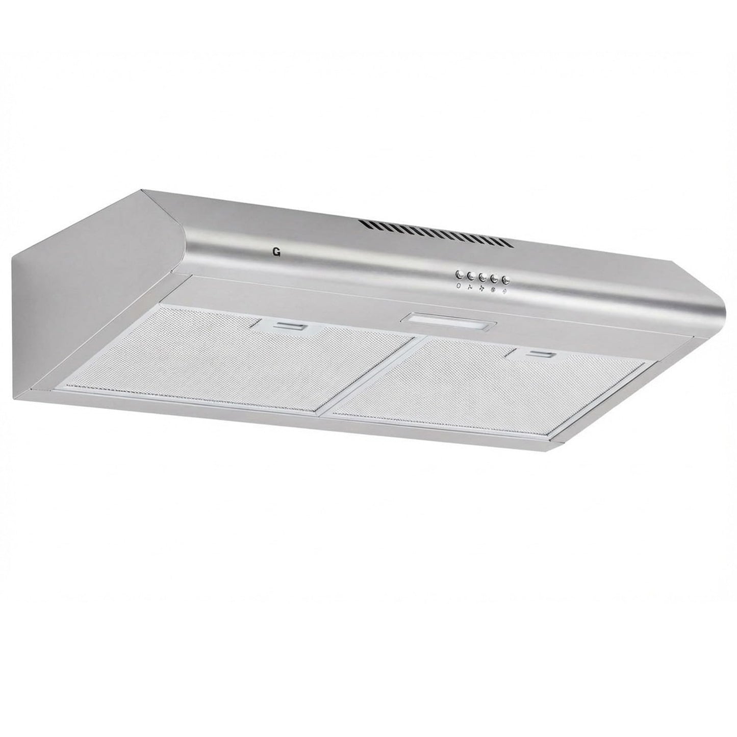 30 Inch Under Cabinet Range Hood â Stainless Steel Stove Vent Hood, 750 CFM Mechanical Control, 3-Speed Exhaust Fan, LED Lighting, Reusable Baffle Filters â 110V US Standard