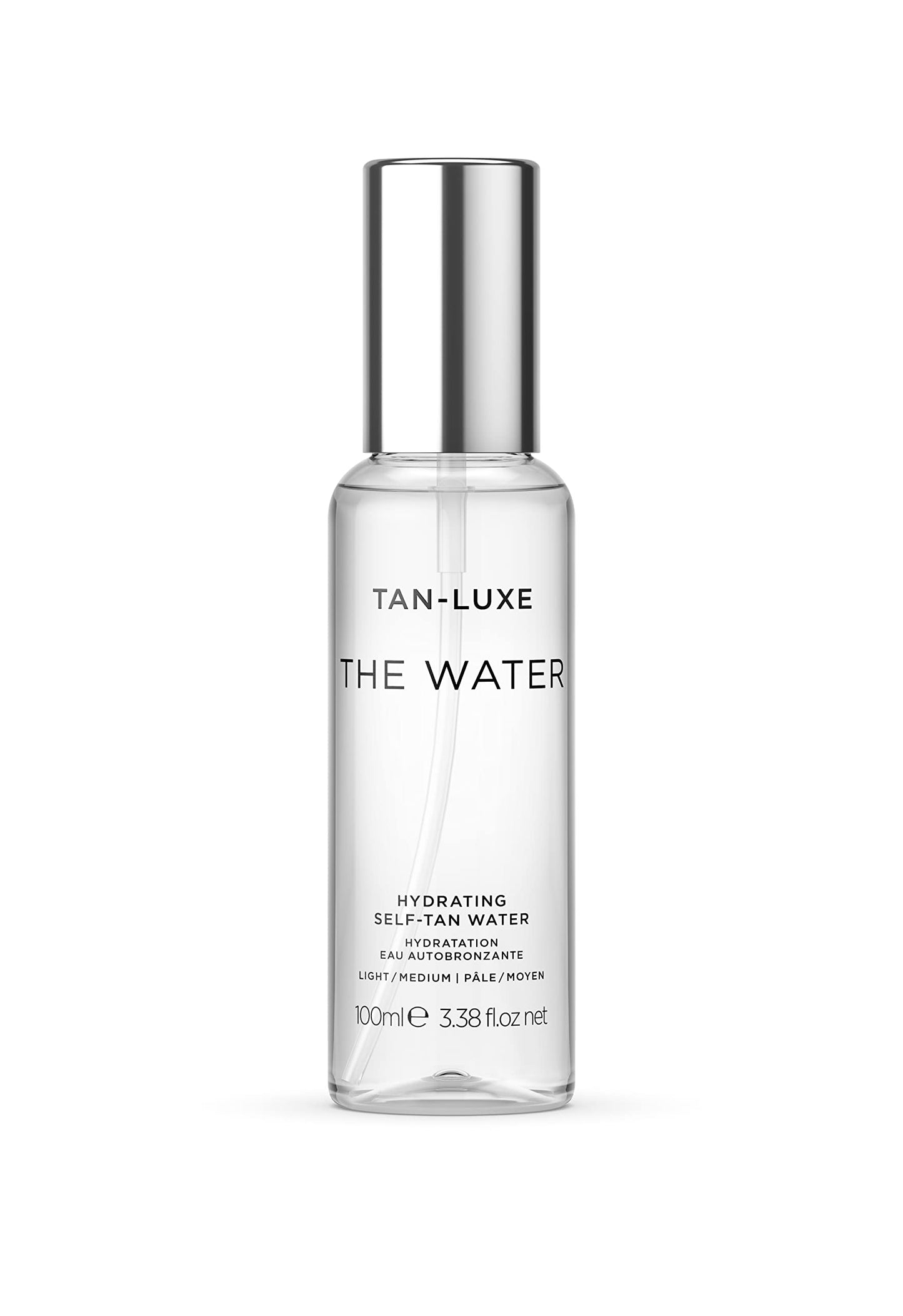 TAN-LUXE The Water Mini - Hydrating Self-Tan Water, 100ml - Cruelty & Toxin Free - Light/Mediumâ¦