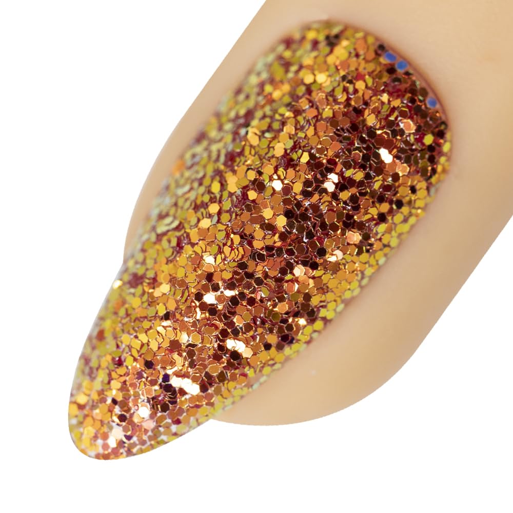 Young Nails Art Glitters - Premium Loose Nail Glitter Powder for Acrylic Nails & Gel Nails, Nail Sequins, Nail Sparkles, Nail Art Powder, Fine & Chunky Glitter, Durable, Cartoonish, 1 oz