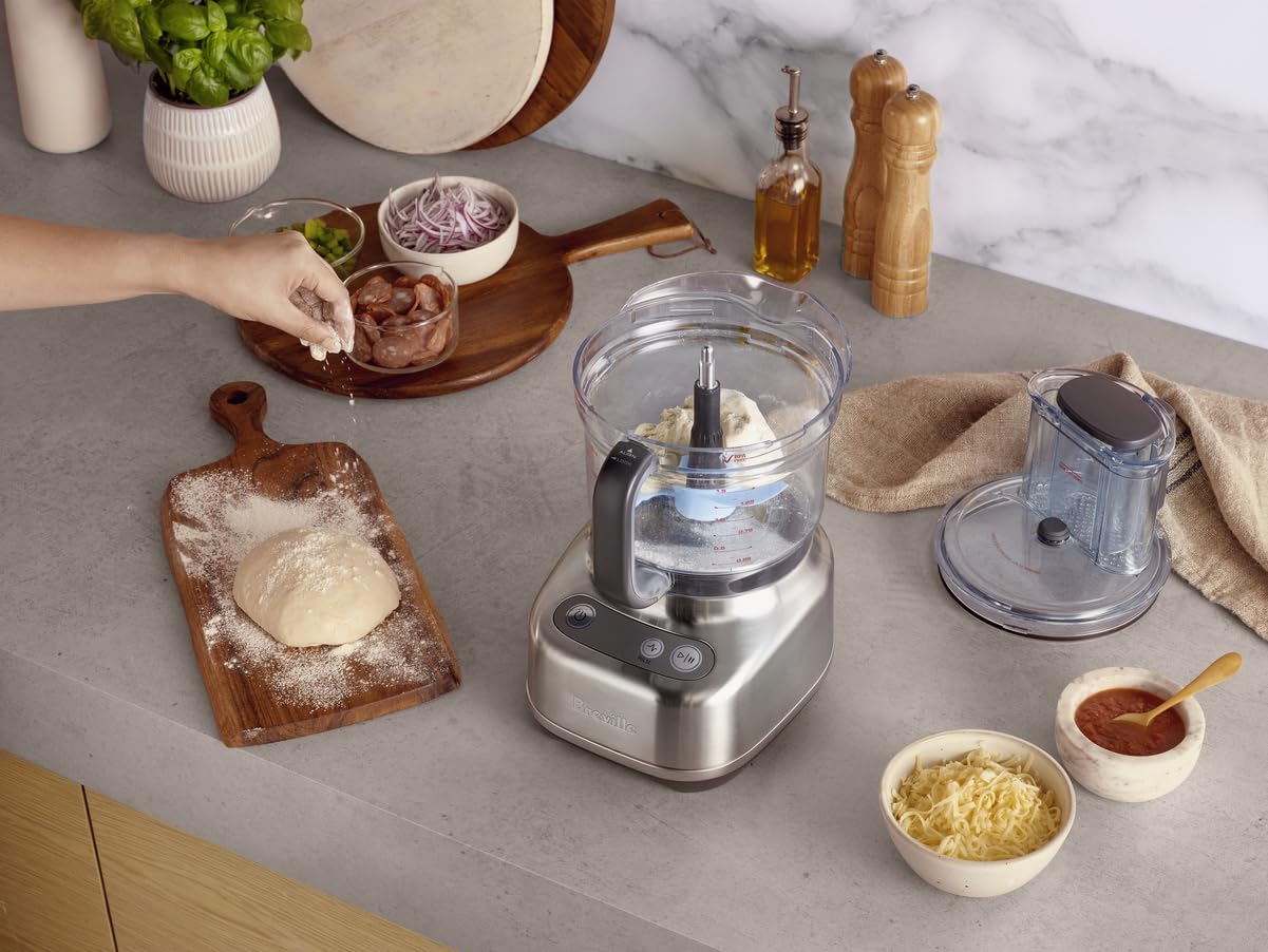 Breville BFP610 Sous Chef 9 Cup Food Processor, Small, Brushed Stainless Steel