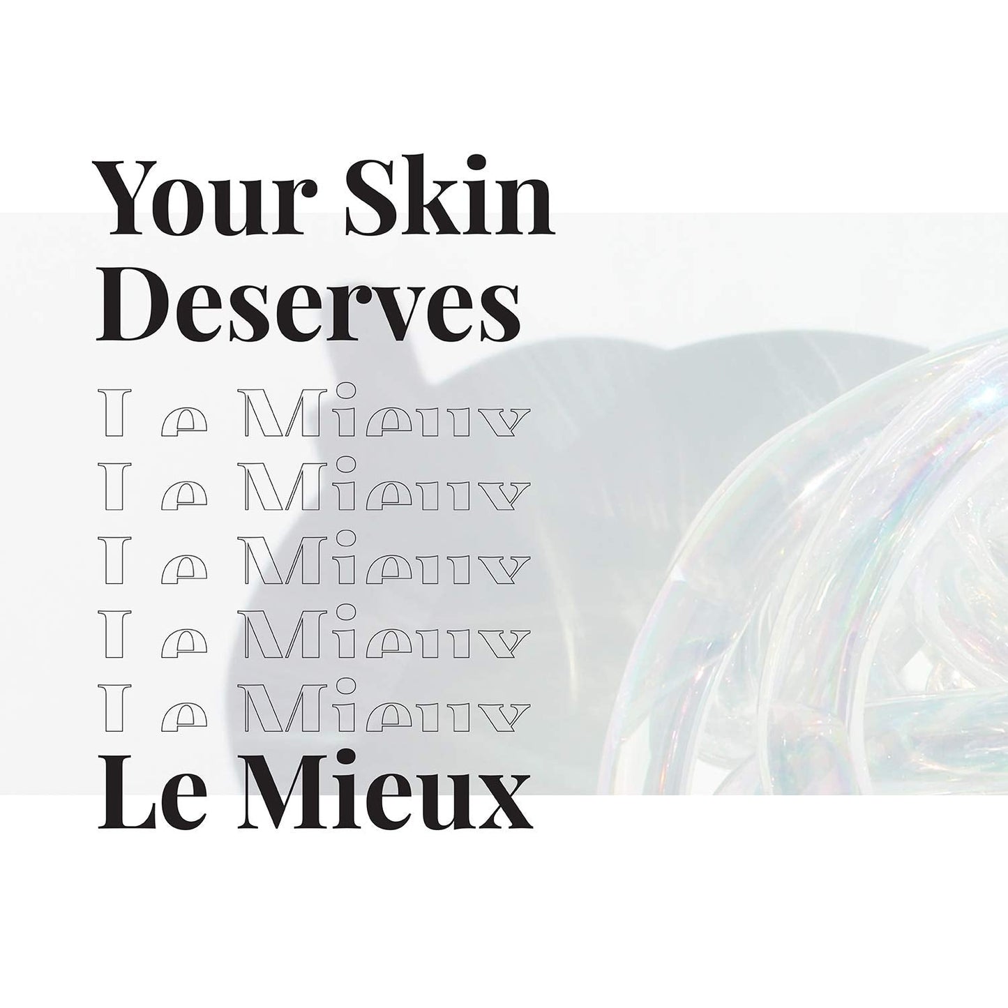 Le Mieux Brightening Cleanser - Face Wash with Vitamin C, Mandelic Acid & Antioxidant Glutathione for Soft Glowing Skin, No Parabens or Sulfates (6 oz / 180 ml)