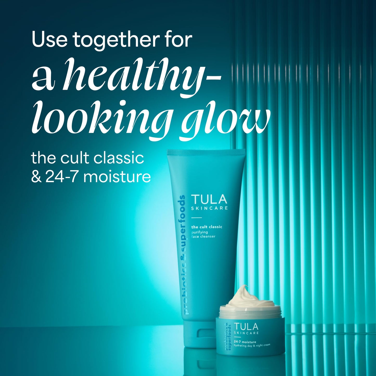 TULA Skin Care The Cult Classic Purifying Face Cleanser - Gentle and Effective Face Wash, Makeup Remover, Nourishing and Hydrating, 4.2 oz.