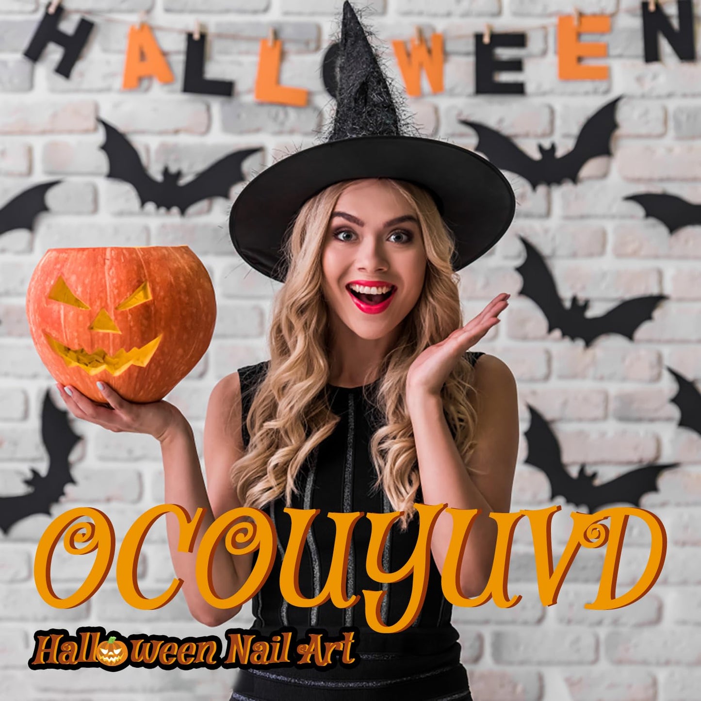Halloween Press on Nails Red French Tip Almond Fake Nails with Terror Blood Designs Holiday Press on Nails Glossy Nude Artificial Nails for Women Halloween Manicure Supplies 24Pcs