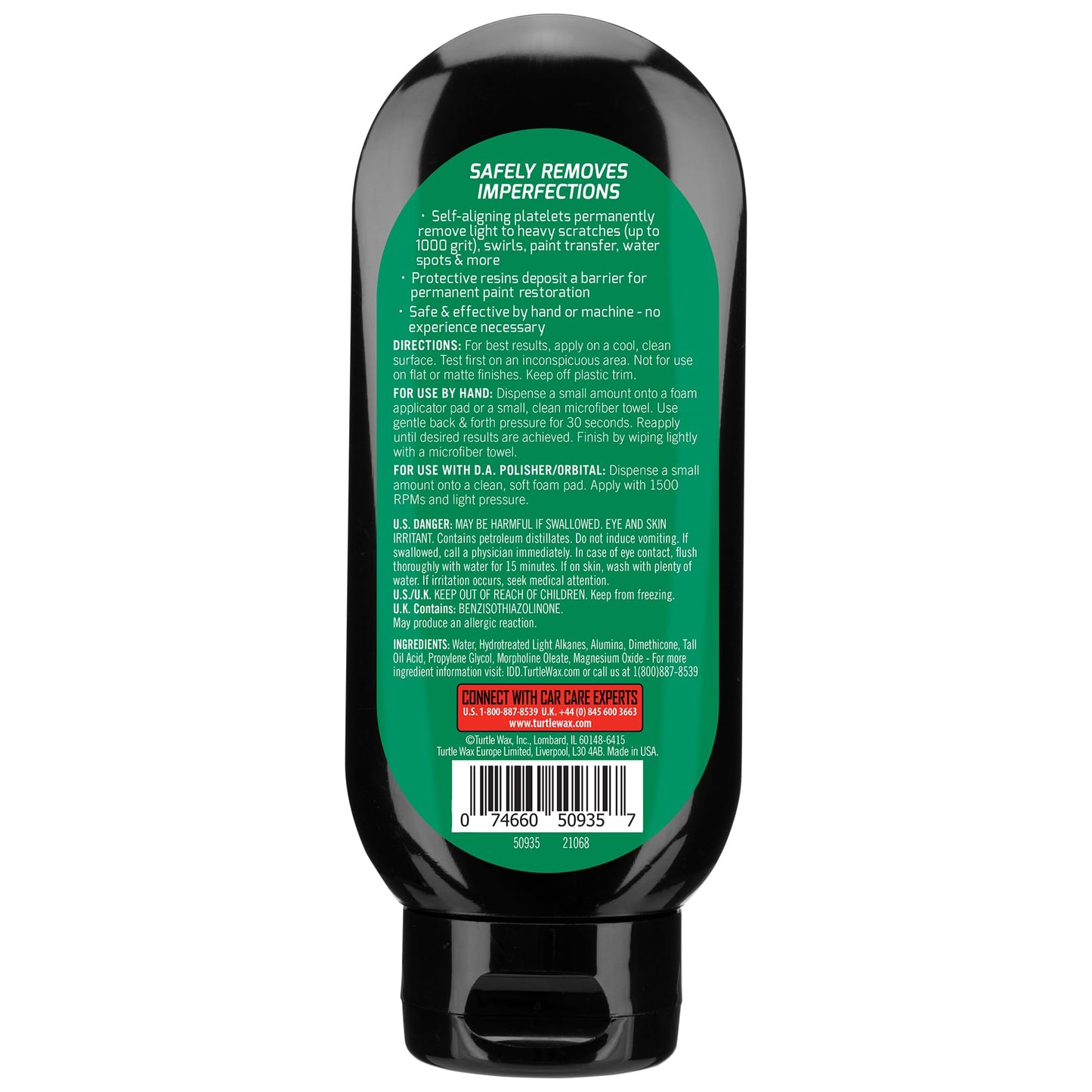 Turtle Wax Scratch Repair and Renew, Car Scratch Remover, Tackles Swirl Marks, Paint Transfer, Headlight Oxidation, Water Spot Remover for Cars, Safe for All Paint Colors, 7oz (Pack of 1)