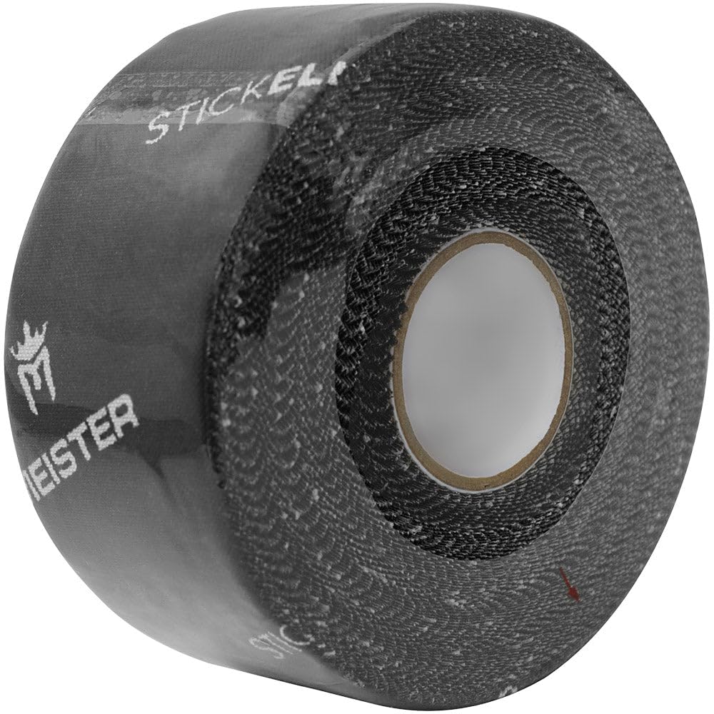 Meister StickElite Professional Porous Athletic Tape - 15yd x 1.5" - Black - 1 Roll"