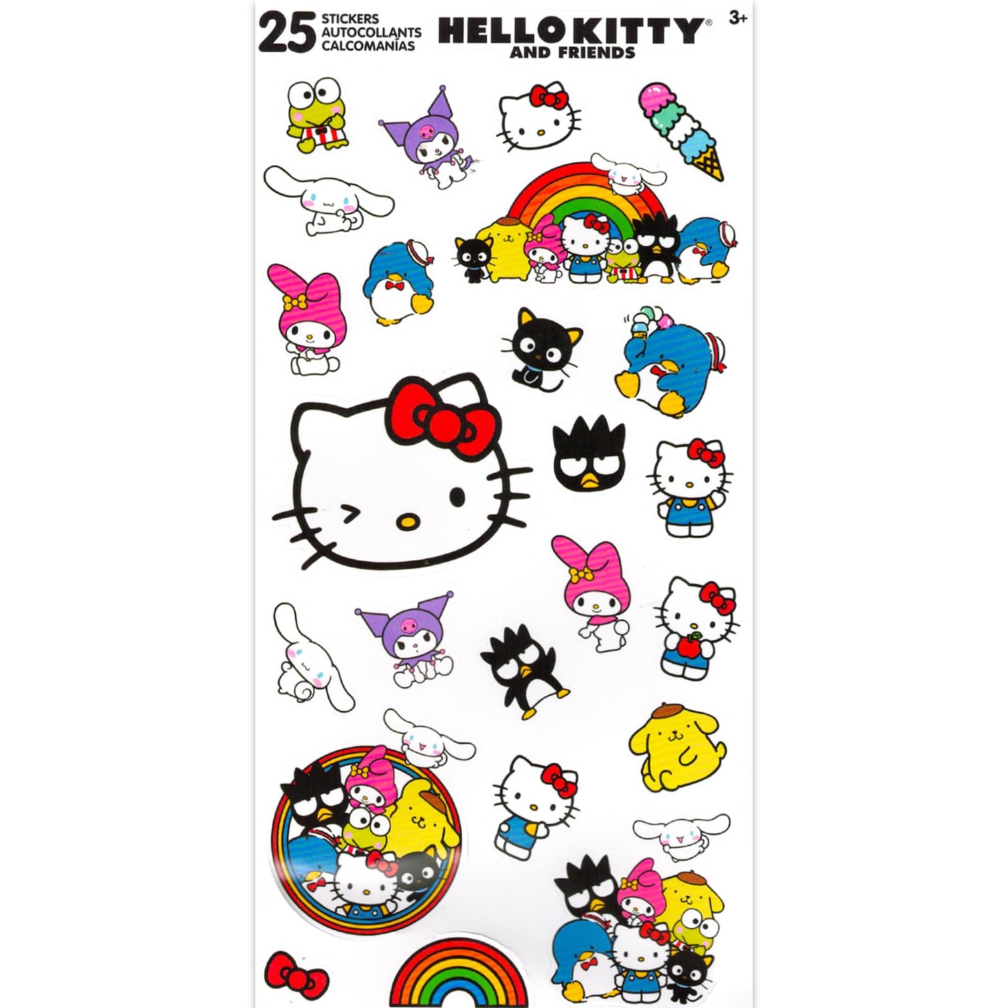 Hello Kitty Backpack with Lunch Box Set - Bundle with 16" School Bag, Lunch Bag, Stickers, More | Hello Kitty Backpack for Kids School Supplies