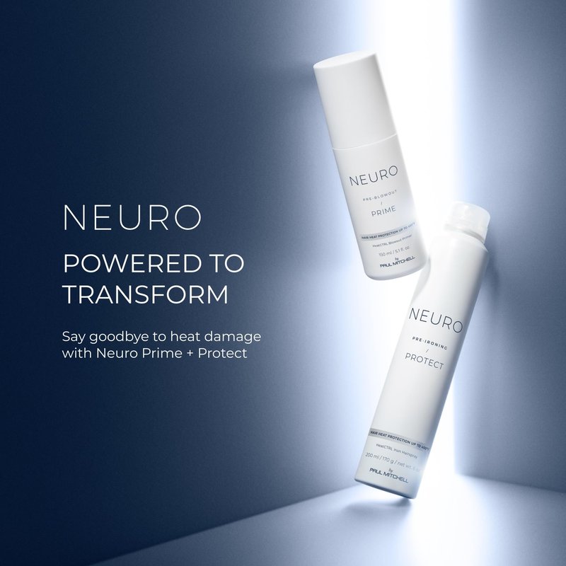 Neuro by Paul Mitchell Prime HeatCTRL Blowout Primer, For Blow-Drying All Hair Types, 5.1 oz
